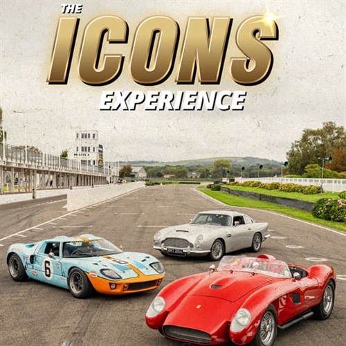 Icons Driving Experience - Drive one, two or three iconic cars on racing track Icons Driving Experience - Drive one, two or three iconic cars on racing track